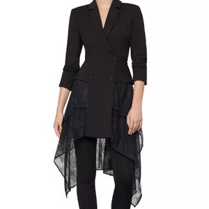 BCBG Max Azria Tiered Lace Blazer